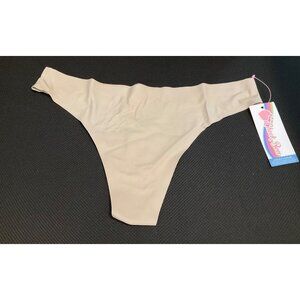 NWT Cheek Boss Tan Thong  Size: Small